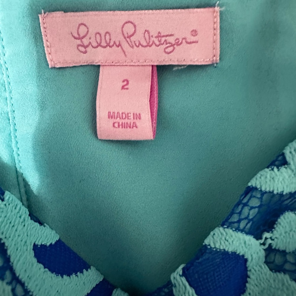 Lilly Pulitzer Avalon Allover Lace Dress - Picture 6 of 6